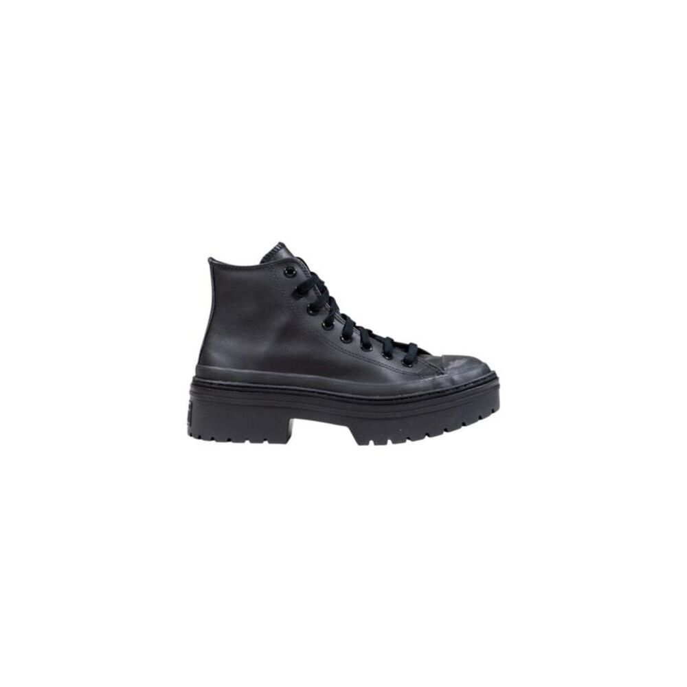 Converse Black Leather Ankle Women's Boots
